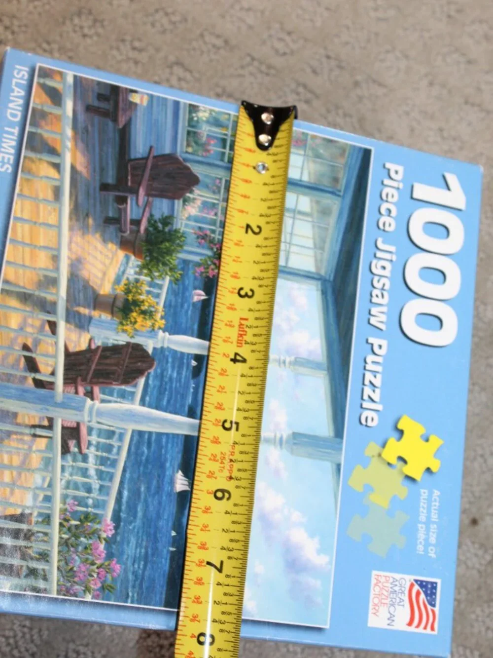Great Americana Puzzle Factory 1000 Piece Island Times by Randy Van Beek Puzzle